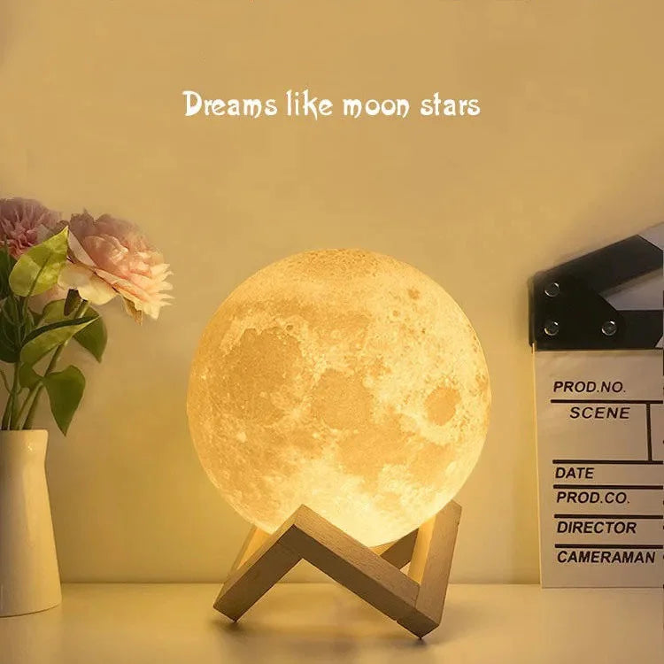 3D Moon Night Lamp