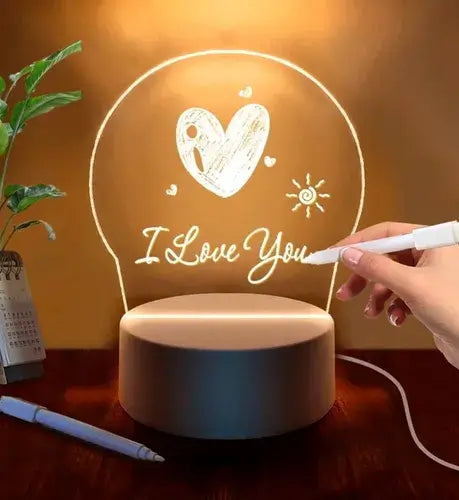 LampBoard 3D lampka LED do rysowania z neonowymi markerami
