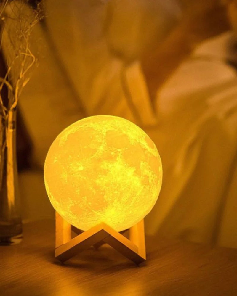 Lampka Księżyc - 3D Moon Night Lamp