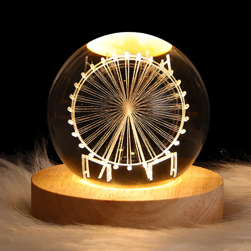 LED Galaxy Ball - Mini Lampka DESIGN