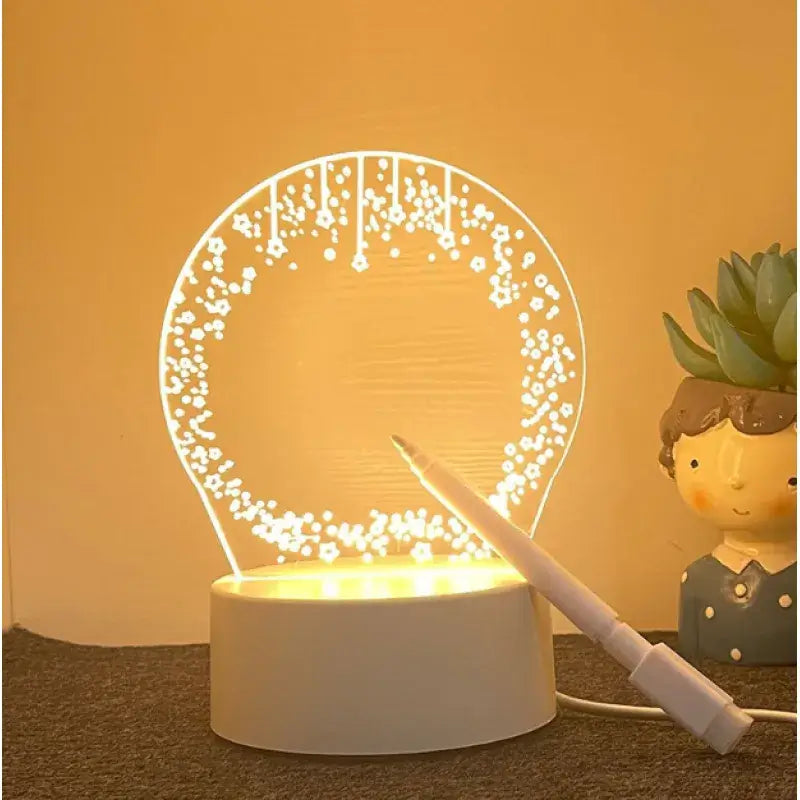 LampBoard 3D lampka LED do rysowania z neonowymi markerami